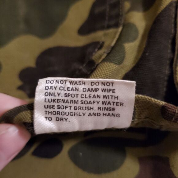 Vintage Redhead Duck Hunting Camo Vest Size L Water Fowl 90s Mens - Picture 8 of 8